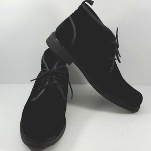 BLONDO Black Nubuck Waterproof Loafers. SIZE 8.5 S802